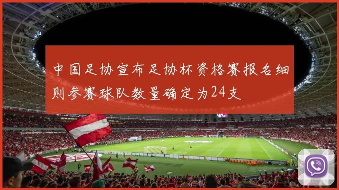 中国足协宣布足协杯资格赛报名细则参赛球队数量确定为24支